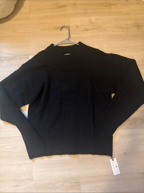 NWT Black Crewneck Sweater